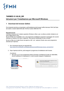 Istruzioni per scaricare il browser tariffe (Mac)