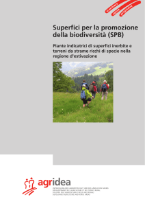 Superfici per la promozione della biodiversità (SPB)