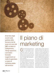 Il piano di marketing