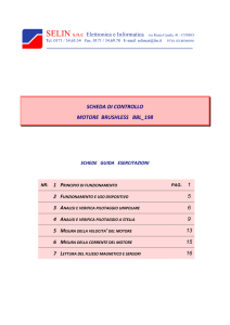 SCHEDA DI CONTROLLO MOTORE BRUSHLESS BBL_198