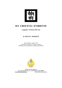 Sui crocevia d`Oriente Di