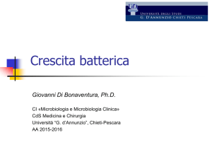 4 MEDICINA - crescita batterica