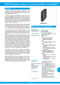 Dispositivo elettronico di protezione ESX50D-S (ControlPlex® )
