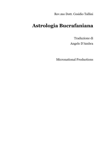 Astrologia Bucrafaniana