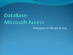 DataBase: Microsoft Access