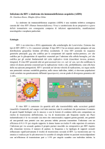 infezione da HIV/AIDS