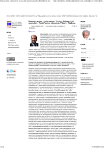 Neuroscienze controverse: il caso dei neuroni specchio