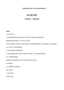 scienze - Nuove Scuole