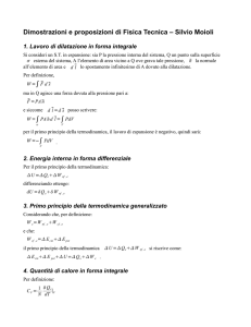 Dimostrazioni di Fisica tecnica