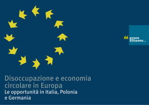 Disoccupazione e economia circolare in Europa