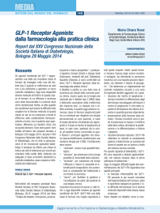 GLP-1 Receptor Agonists: dalla farmacologia alla pratica clinica