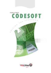 Tutorial CODESOFT 2015