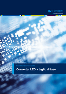 Pres_Converter LED a taglio di fase