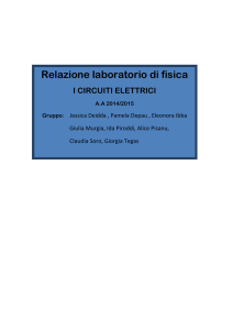 I Circuiti Elettrici_RelazioneLaboratorioFisica