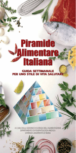 Guida alla Piramide Alimentare Italiana