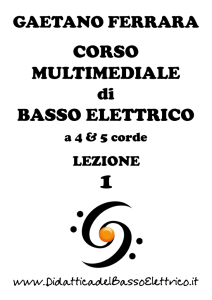 1. Ruolo del basso elettrico nella musica