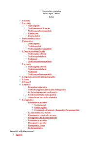 Grammatica essenziale della lingua tedesca