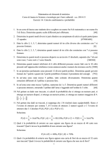 Es14_Calcolo combinatorio e probabilità