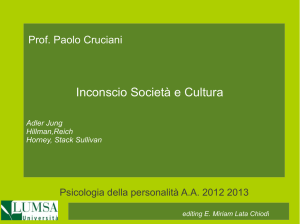 Inconscio Società e Cultura