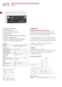 CZMU352 Modulo per Dispositivi Convenzionali