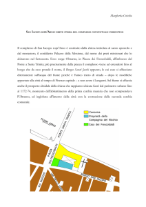 Storia del Complesso di San Iacopo Sopr`Arno