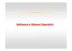 Software e Sistemi Operativi