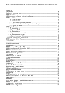 Dispense (non occorre acquistare altri testi)