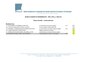 Servizio Nazionale di Valutazione