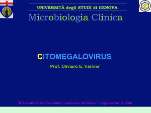 Microbiologia Clinica - Sezione di Microbiologia