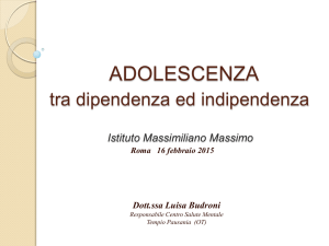 adolescenza - Istituto Massimo