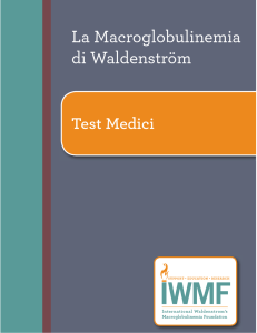 Medical Tests (Test Medici) - International Waldenstrom`s