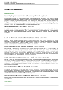 moduli disponibili - Società Chimica Italiana