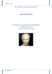 Giulio Cesare in Gallia
