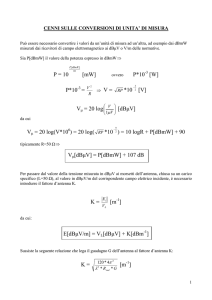 formule conversione per campi elettromagnetici