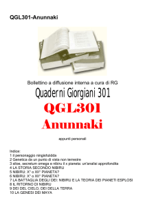 Quaderni Giorgiani 301 QGL301 Anunnaki