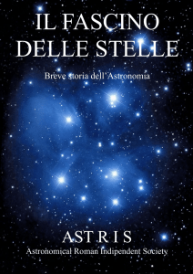 Il fascino delle stelle - Associazione Astrofili ASTRIS