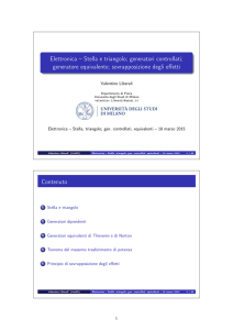 Elettronica – Stella e triangolo