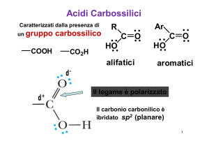 Acidi Carbossilici
