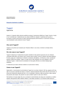 Tygacil, INN: tigecycline - EMA