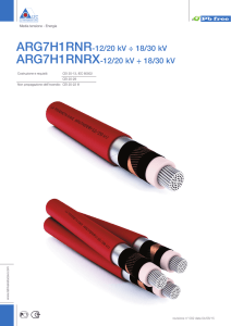 ARG7H1RNR-12/20 kV ÷ 18/30 kV