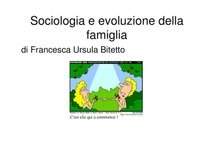 Sociologia e evoluzione della famiglia