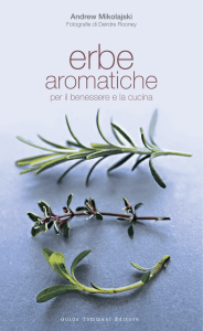aromatiche - Guido Tommasi Editore