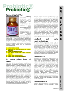 Visualizza la scheda tecnica Probiotic