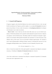 1 I vincoli dell`impresa - dipartimento di economia e diritto