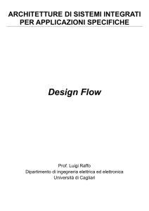 Design Flow - Ingegneria elettrica ed elettronica