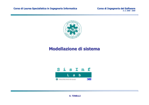 Modelli di Sistema