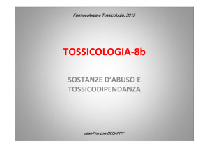TOSSICOLOGIA-8b - Dipartimento di Farmacia