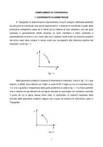 COMPLEMENTI DI TOPOGRAFIA