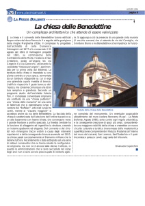 La chiesa delle Benedettine - Associazione Piacenza Musei