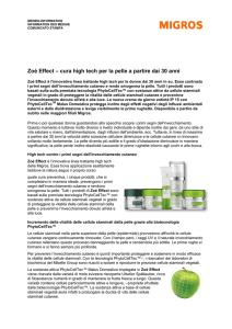 Zoé Effect – cura high tech per la pelle a partire dai 30 anni